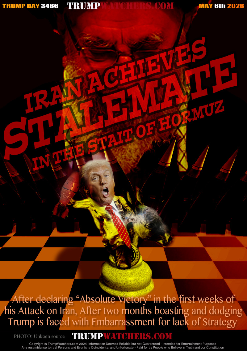 After declaring “Absolute Victory” in the first weeks of
his Attack on Iran, After two months boasting and dodging
Trump is faced with Embarrassment for lack of Strategy